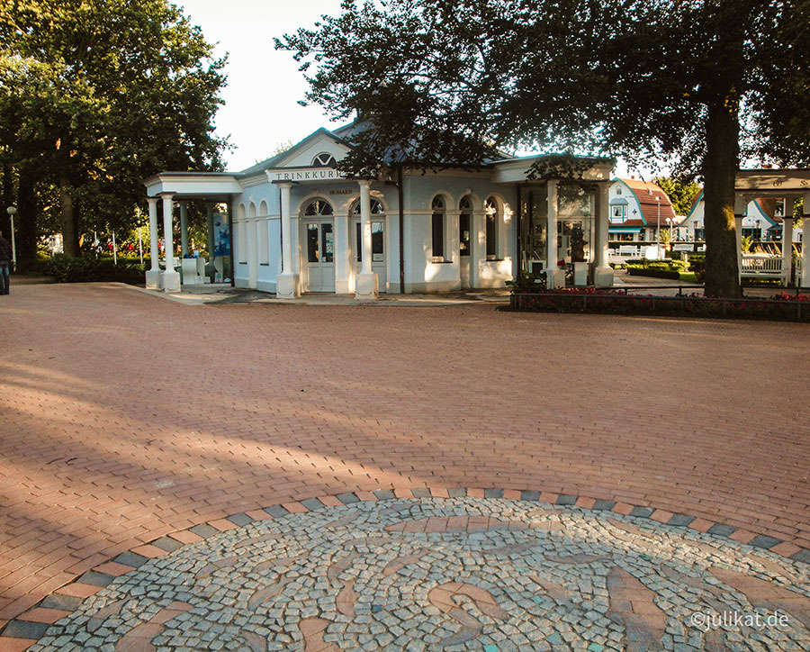 Kurpark bei Abendstimmung