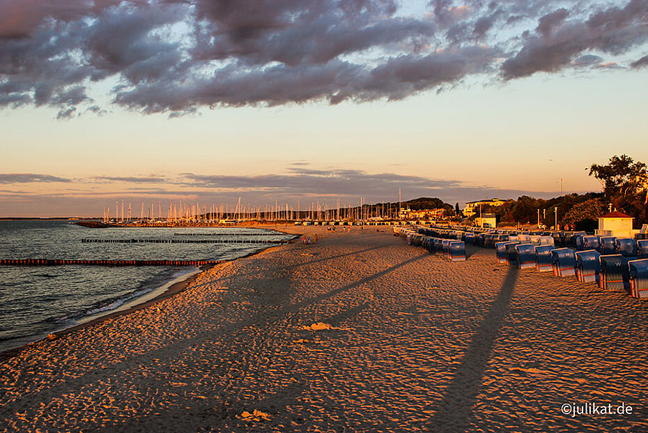 Strandpanorama von Kühlungsborn-Ost